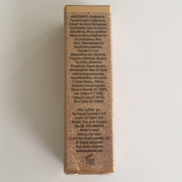 NIB Too Faced MISS THING Metallic Sparkle Lipstick - Picture 8 of 8